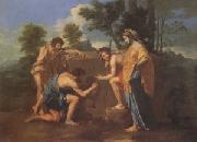 Nicolas Poussin, The Shepherds of Arcadia (mk05)